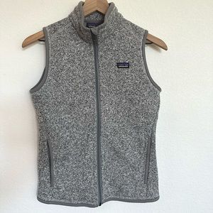 Patagonia Better Sweater Fleece Grey Zip Up Vest